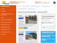 Tablet Screenshot of lasgrutasrionegro.com.ar